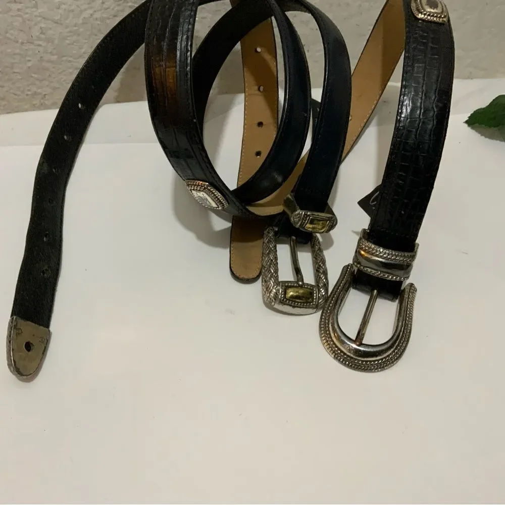 Set of 2 Brighton Belts one Medium and one M/L